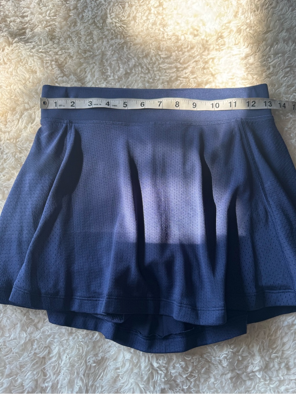 Lululemon Swiftly Tech High-Rise Skirt Tennis Golf Pickleball Skort In Blue Sz 6 - Picture 6 of 12